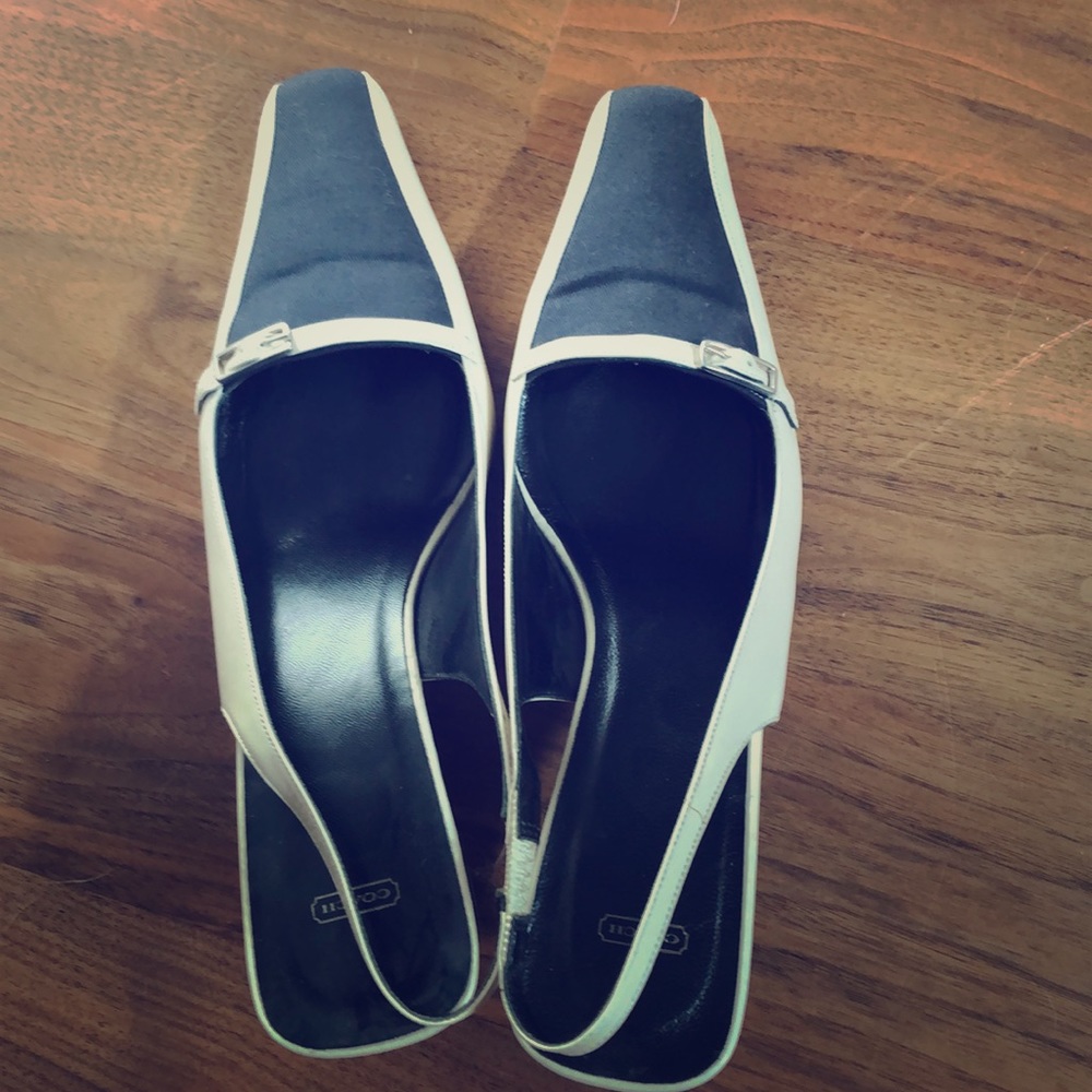 Vintage Coach sling back